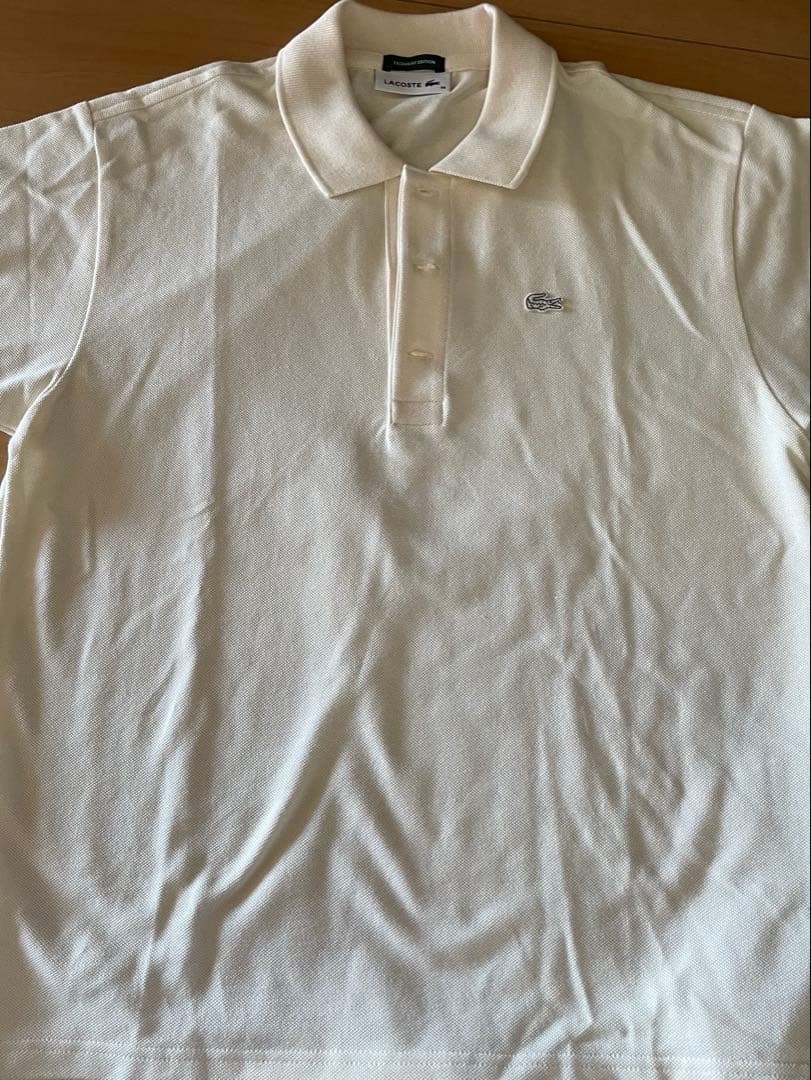 IENA LACOSTE 別注 ポロシャツ　ナチュラル　36