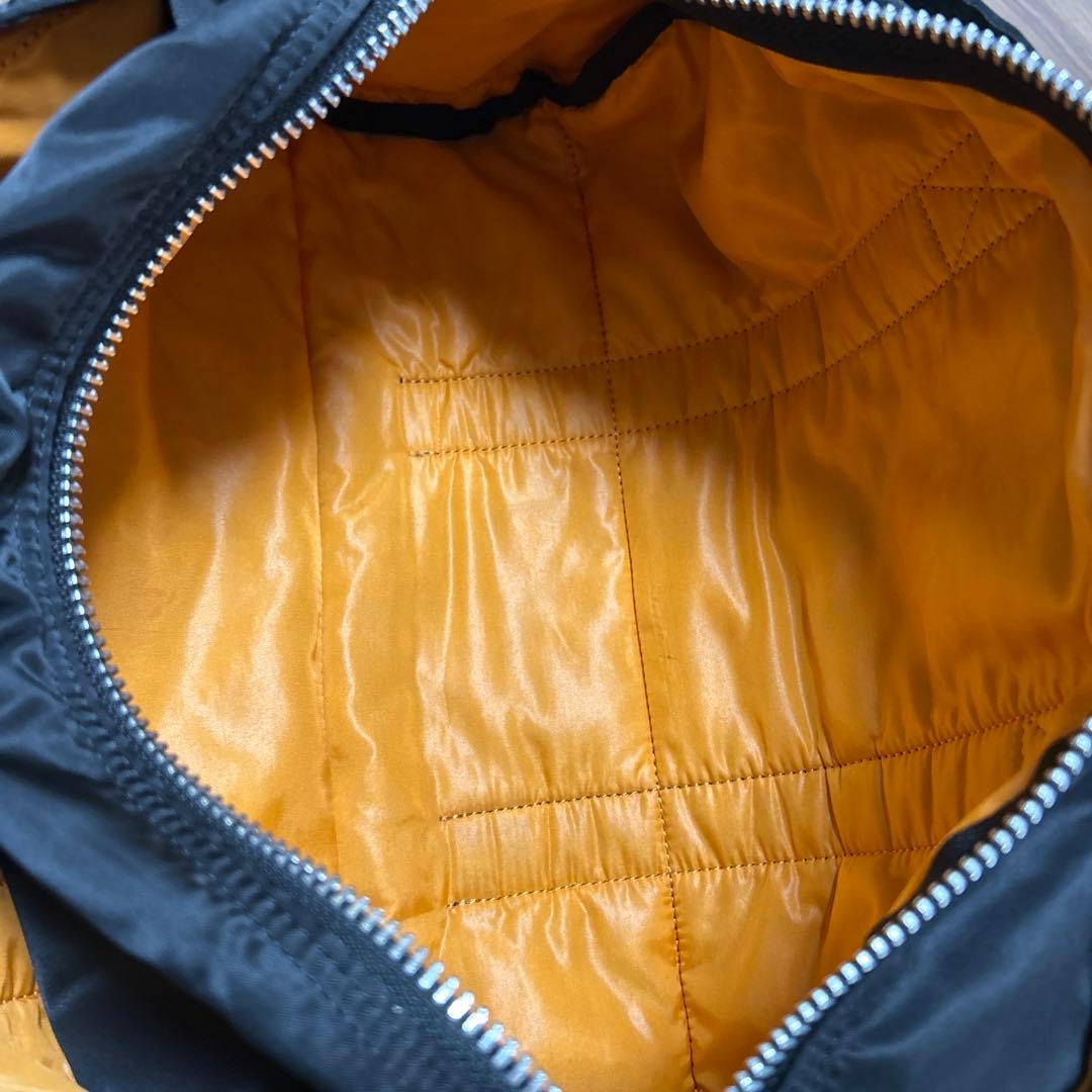 PORTER ブラック ドラムバッグ タンカー