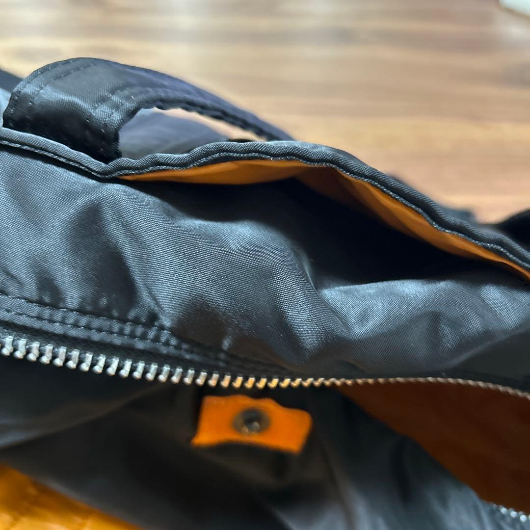 PORTER ブラック ドラムバッグ タンカー