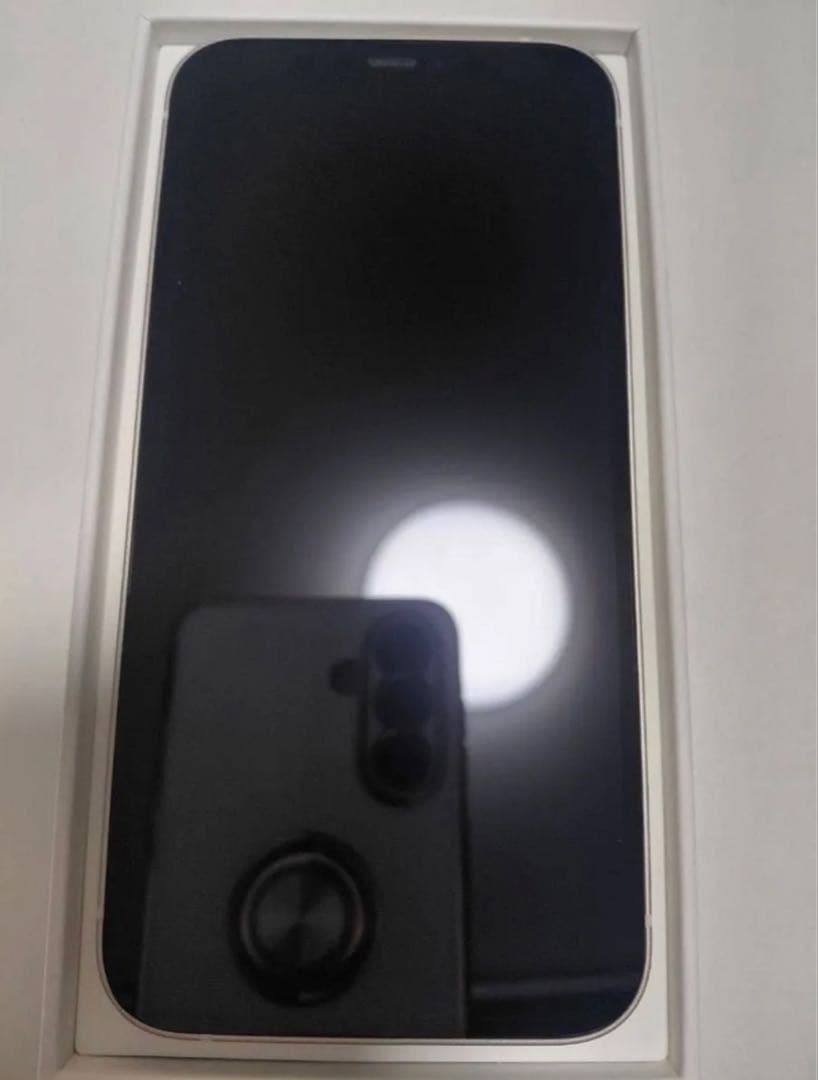 iPhone12 ホワイト 64GB iWALK LinkPod-4 ブラック