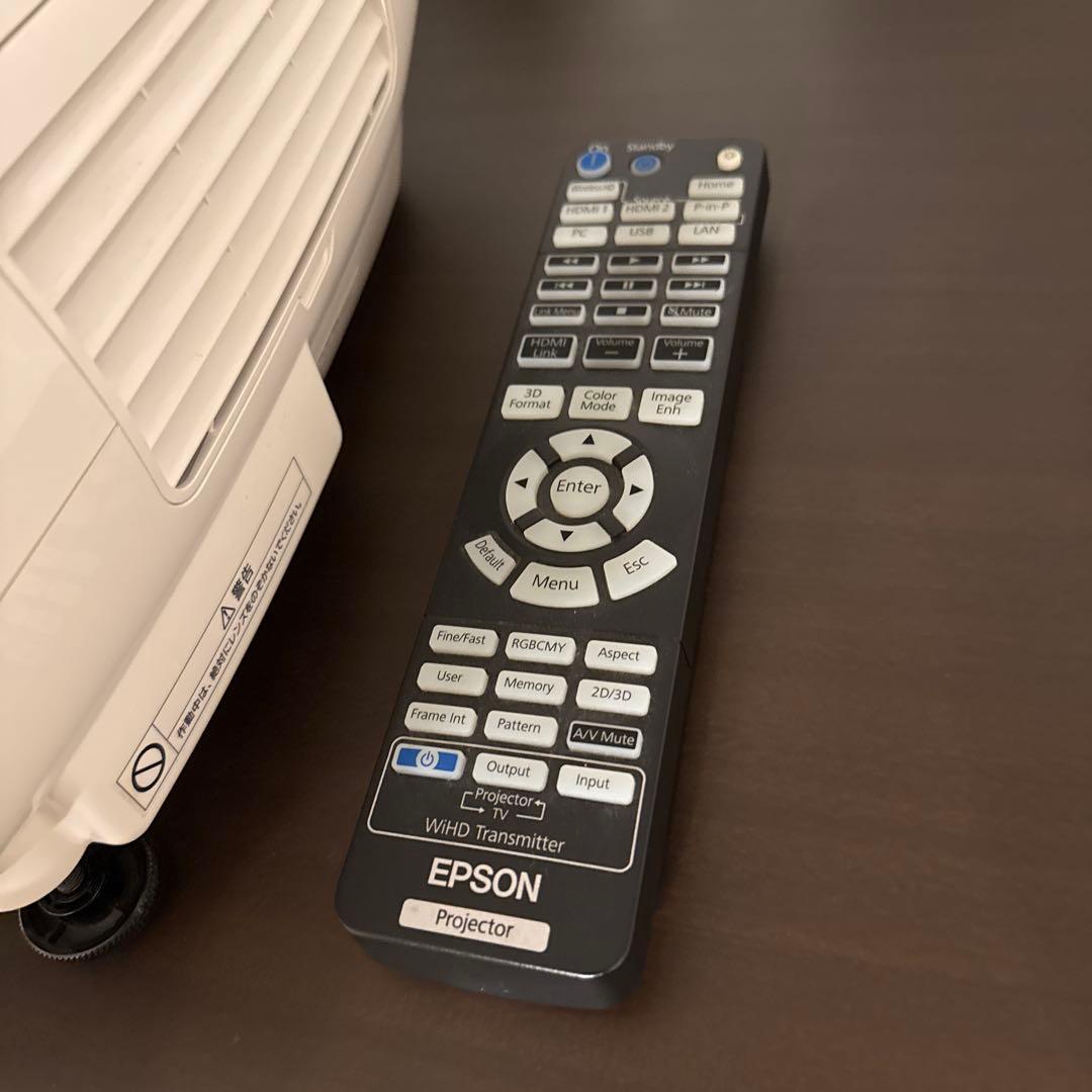 EPSONプロジェクター フルHD EH-TW6700W 296時間のみ使用