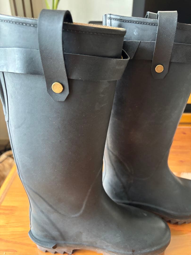 Daiichi rubber第一ゴム ラバーブーツ ブラック