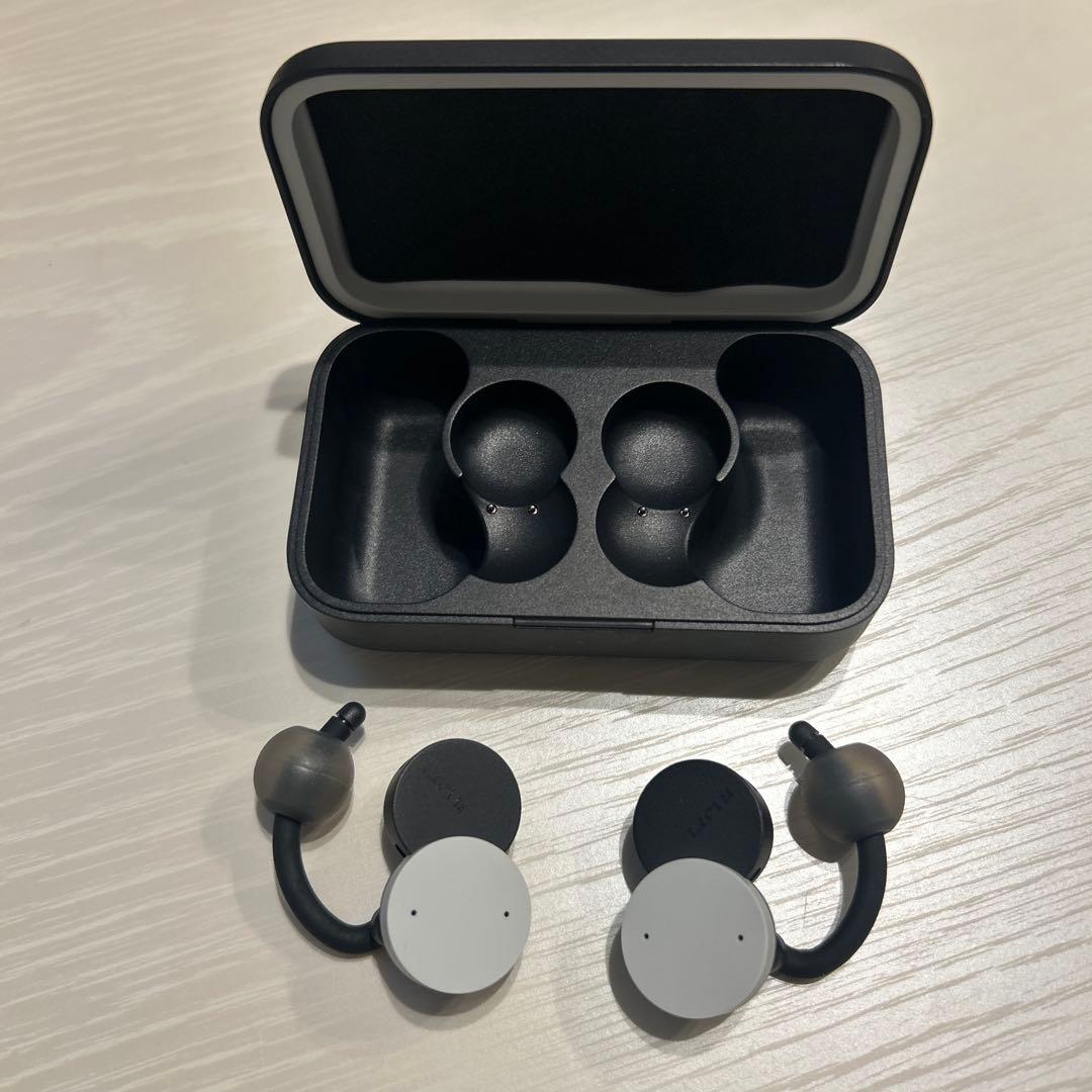 nura ワイヤレスイヤホン ブラック/ホワイト