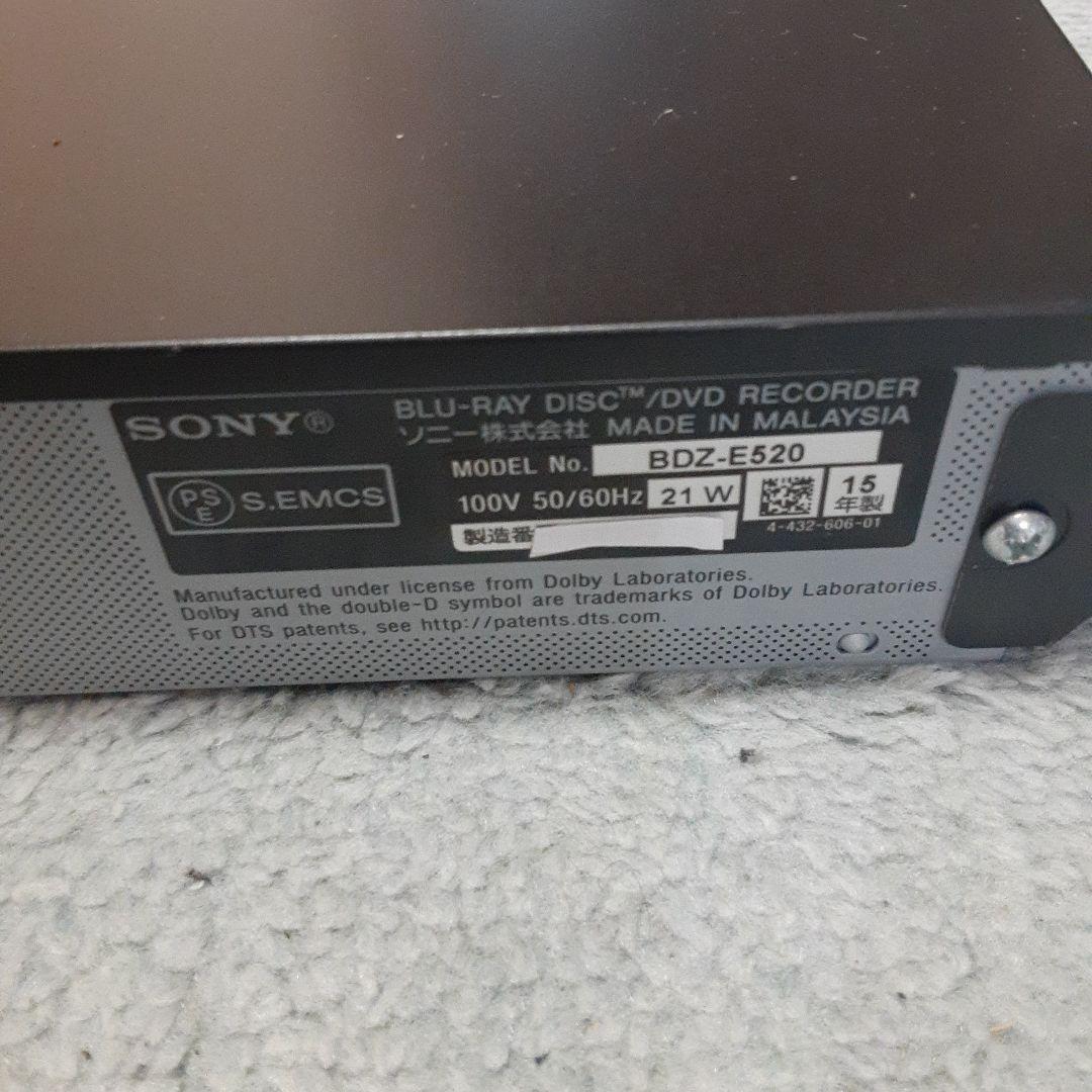 SONY ソニー ブルーレイレコーダー BDZ-E520