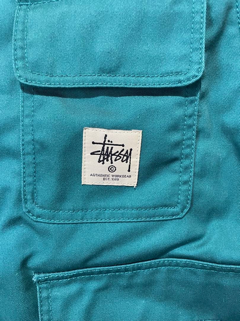 Stussy メンズ ベスト L 緑