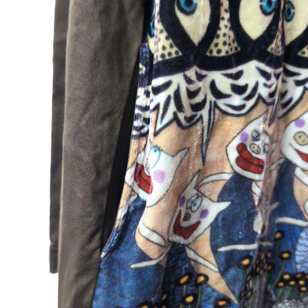 クッキー　新品未使用 ☆ アルベロベロ ☆ ベロア 長袖チュニック