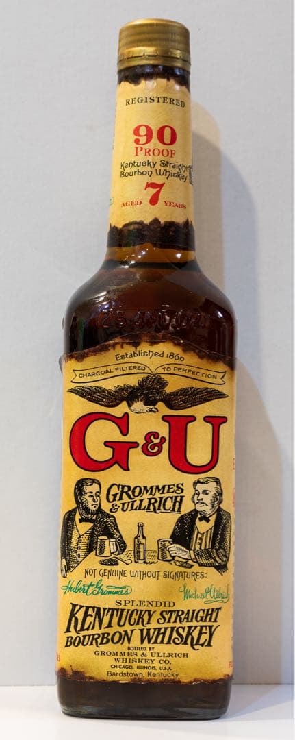 グロームス＆ウルチッチ ケンタッキー バーボン 7年 750ml 45%