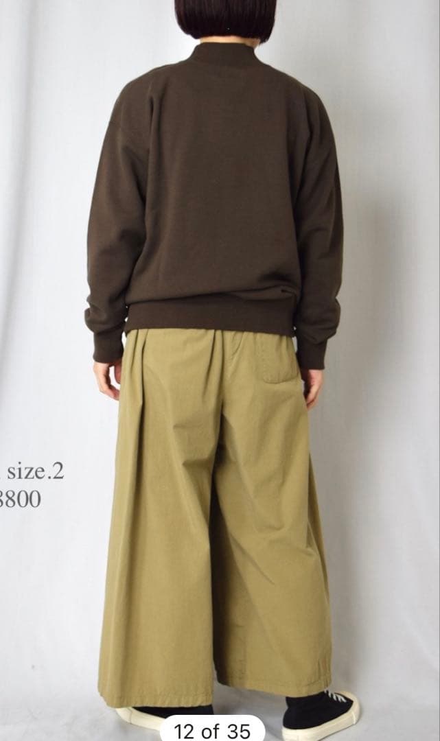 ◼︎新品　ARMEN(アーメン) スウェット　サイズ2