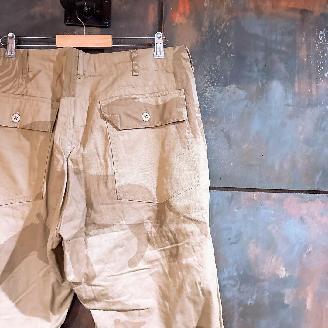 ENGINEERED GARMENTS ファティーグパンツ　アニマル柄　L