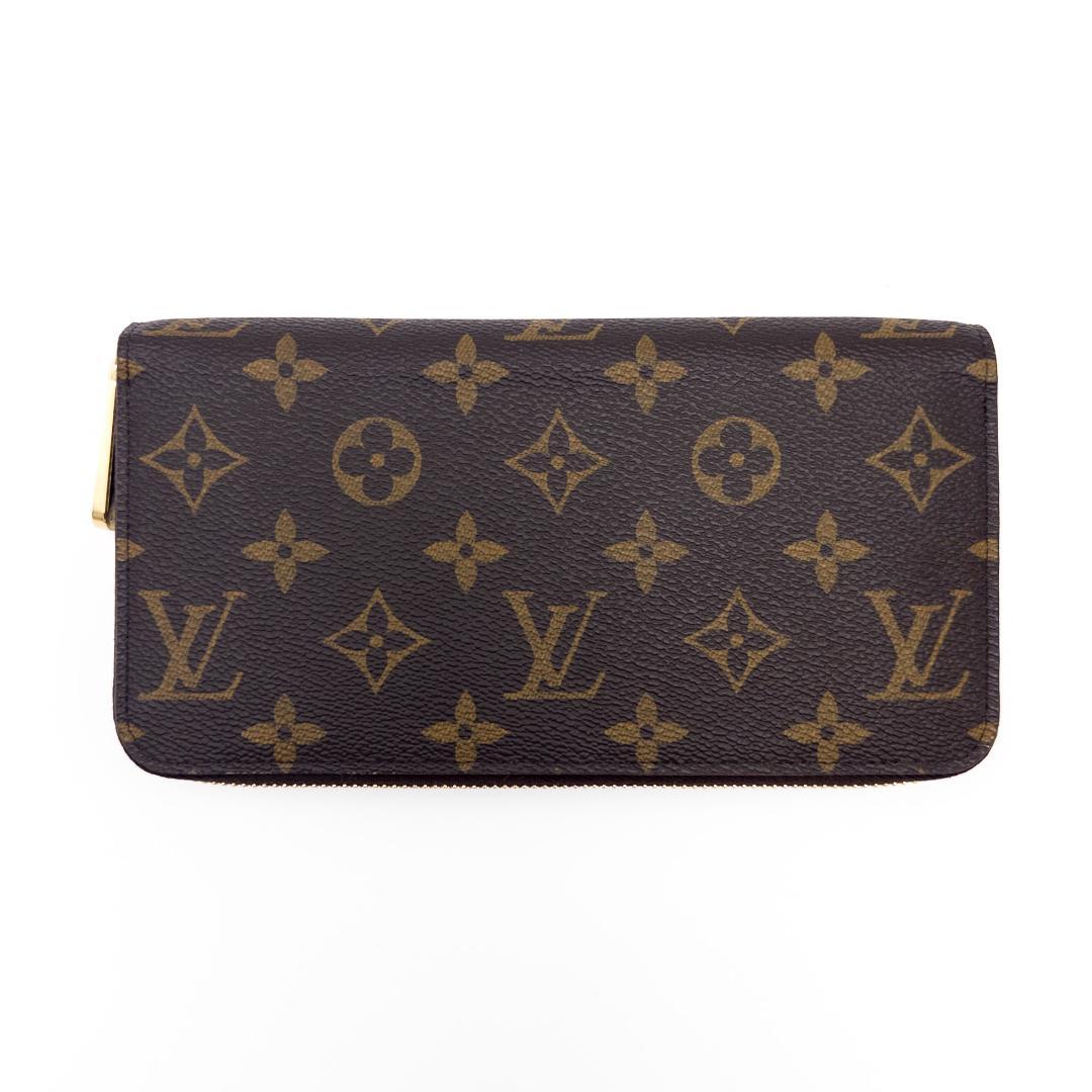 【未使用品級】ルイヴィトン ジッピー・ウォレット モノグラム コクリコ