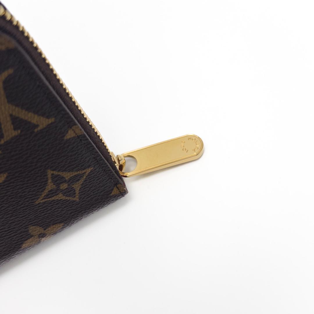 【未使用品級】ルイヴィトン ジッピー・ウォレット モノグラム コクリコ