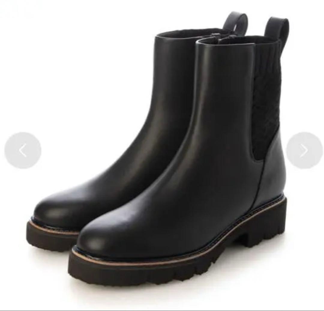 新品お値下げ中tsumori chisato WALK バックゴアショートブーツ