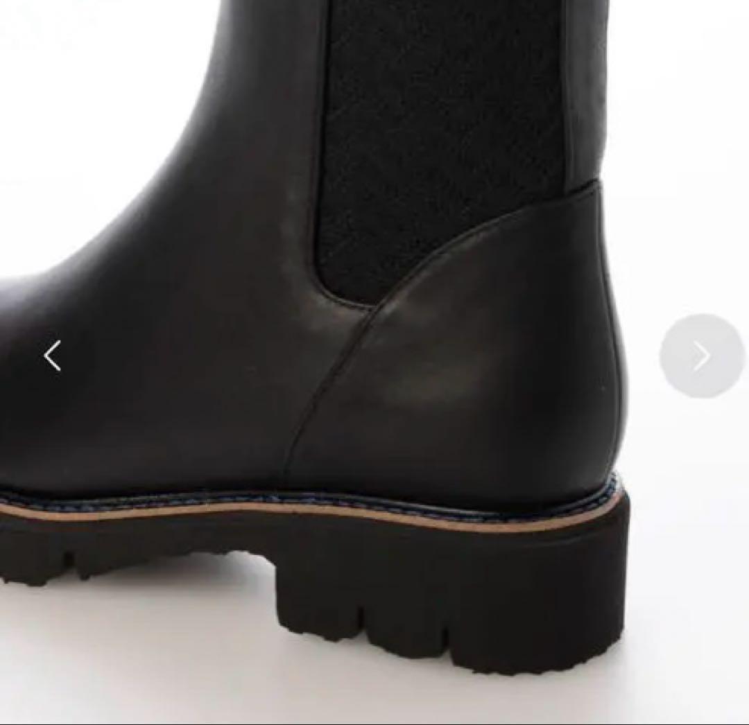 新品お値下げ中tsumori chisato WALK バックゴアショートブーツ