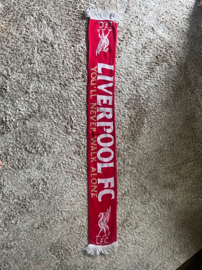 リバプールFC マフラー YOU'LL NEVER WALK ALONE