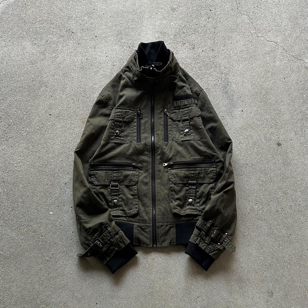 00's Archive マルチジップ ギミックジャケット Y2K アーカイブ