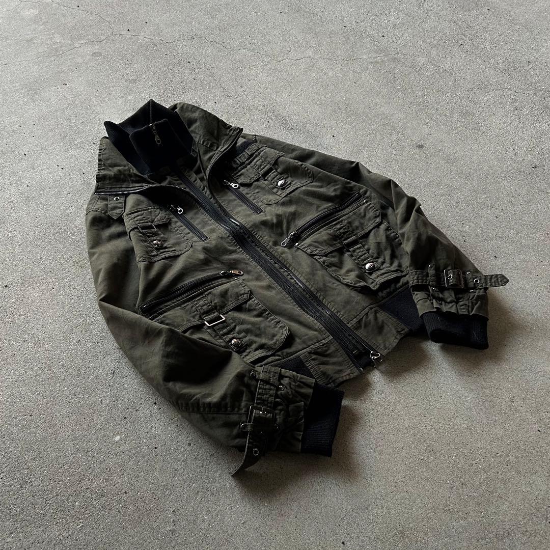 00's Archive マルチジップ ギミックジャケット Y2K アーカイブ