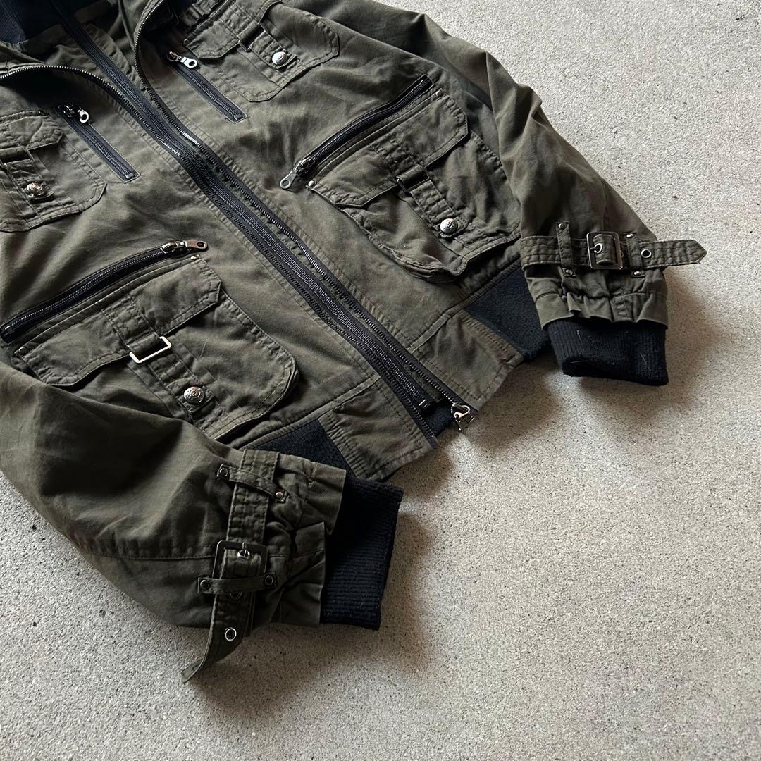 00's Archive マルチジップ ギミックジャケット Y2K アーカイブ