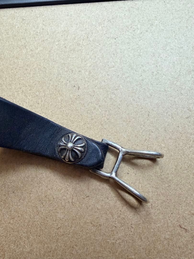 CHROME HEARTS クロムハーツ CHクロスボールボタン ベルトループ