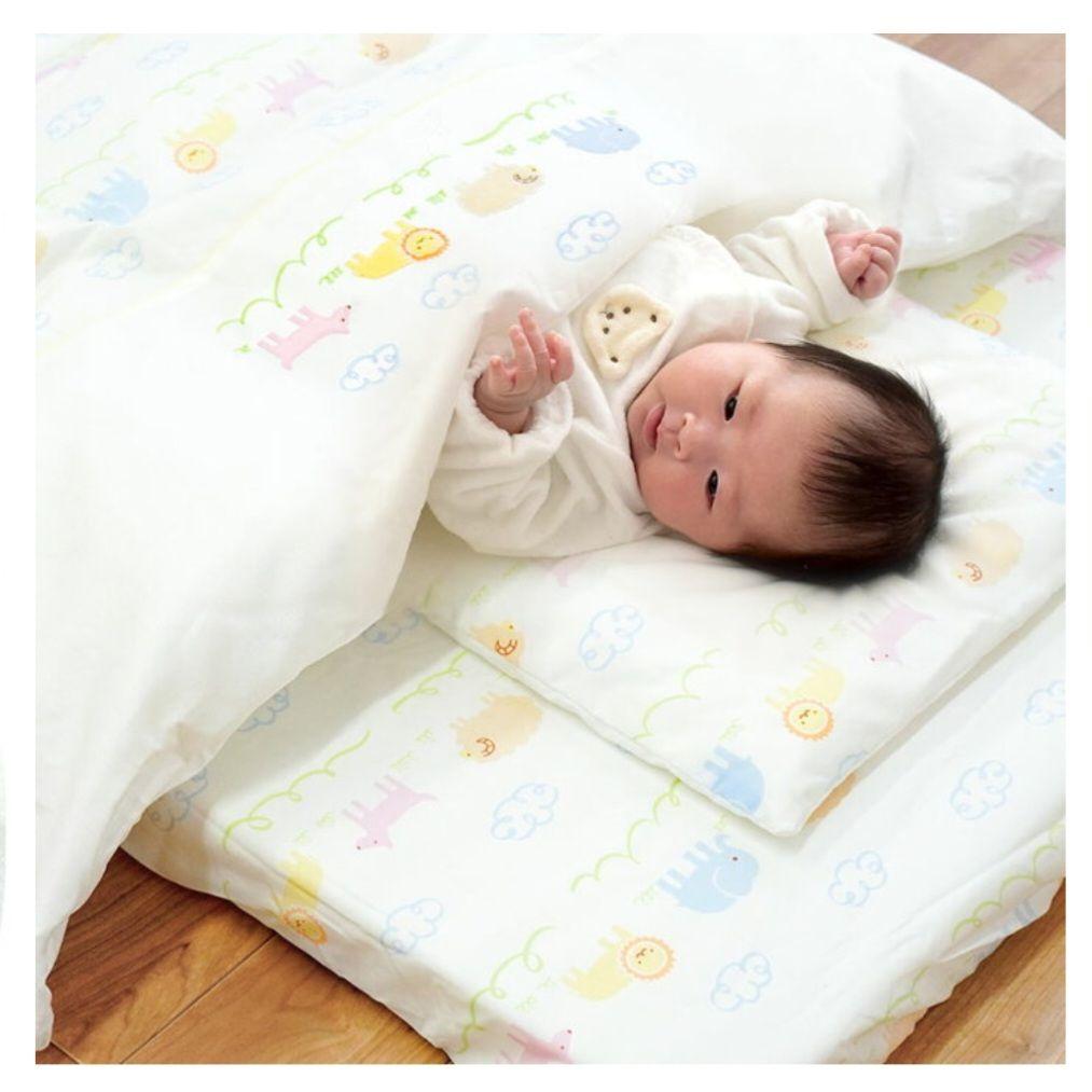 西川 ベビー布団セット 日本製 レギュラーサイズ 8点セット