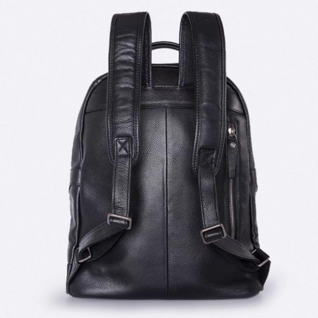 【極美品】ブラックレザーリュック