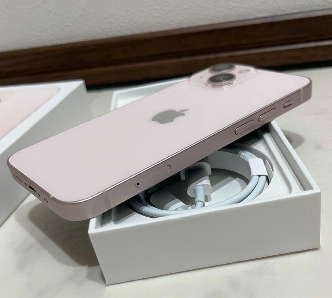 iPhone 13mini 128GB ピンク バッテリー92%
