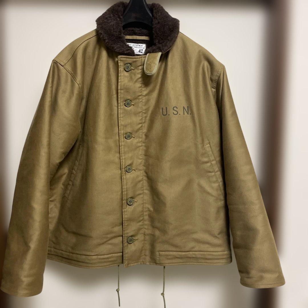 WAIPER N-1 デッキジャケット 後期型 アルパカライニング 【WP43】