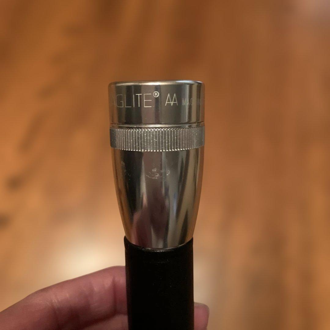 となりのトトロ　マグライト　USA 懐中電灯　革製