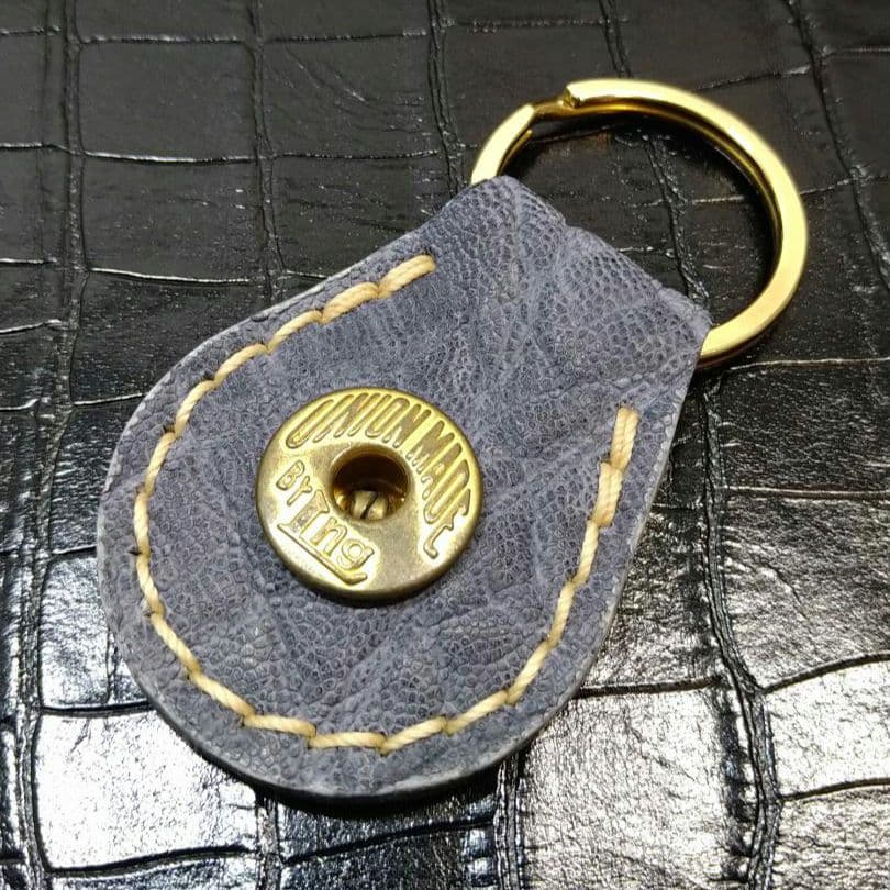 専用／ 新喜皮革コードバンウォレットロープ エレファントキーホルダー