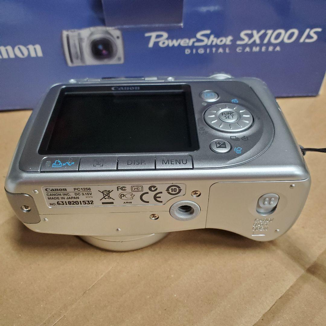 新品未使用 Canon PowerShot SX100 IS グレー デジカメ