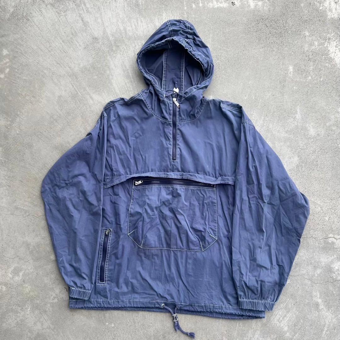 90s OLDGAP コットンアノラックパーカー　ネイビー