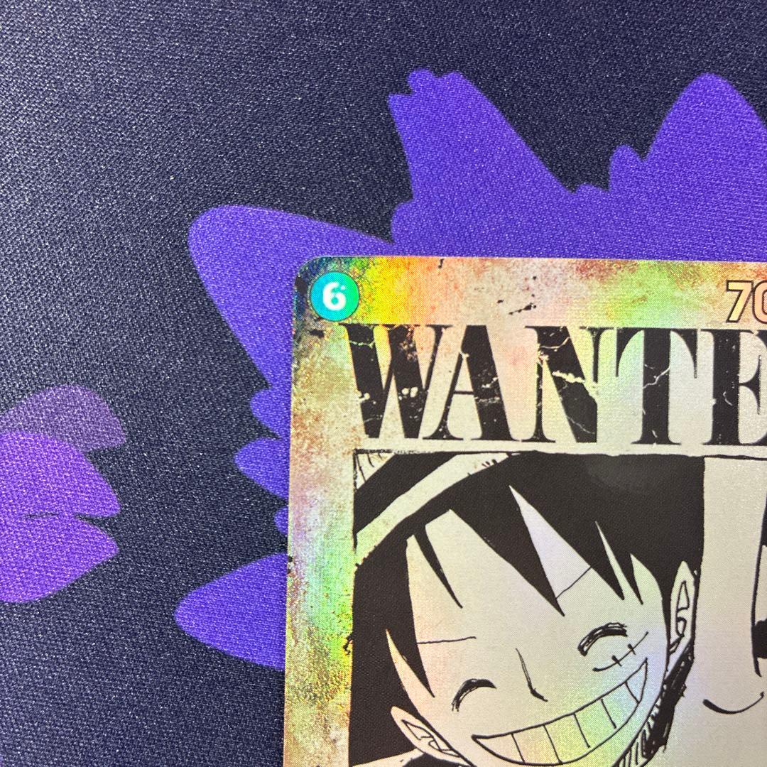 ONE PIECEワンピースカードゲーム　モンキー・D・ルフィ　手配書