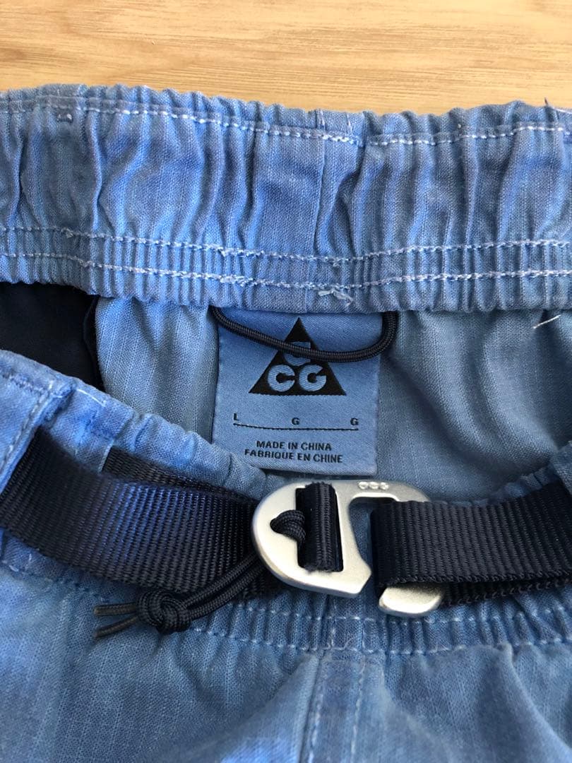 NIKEacgナイキWatchManPeakアウトドアトレイルデニムカーゴパンツ