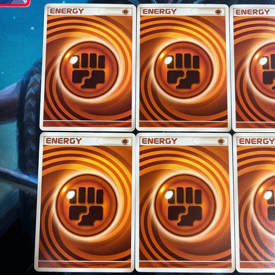【希少・メガルカリオexデッキ用】基本闘エネルギー うずまき 8枚