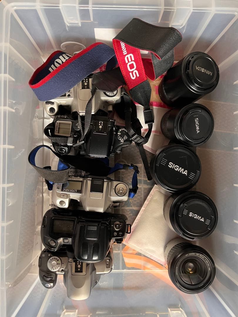 CANON MINOLTA フィルムカメラMINOLTA SIGMA レンズ