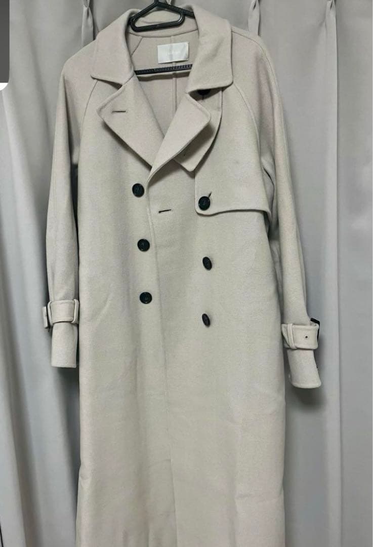 セルフォード　ウール混 リバートレンチコート