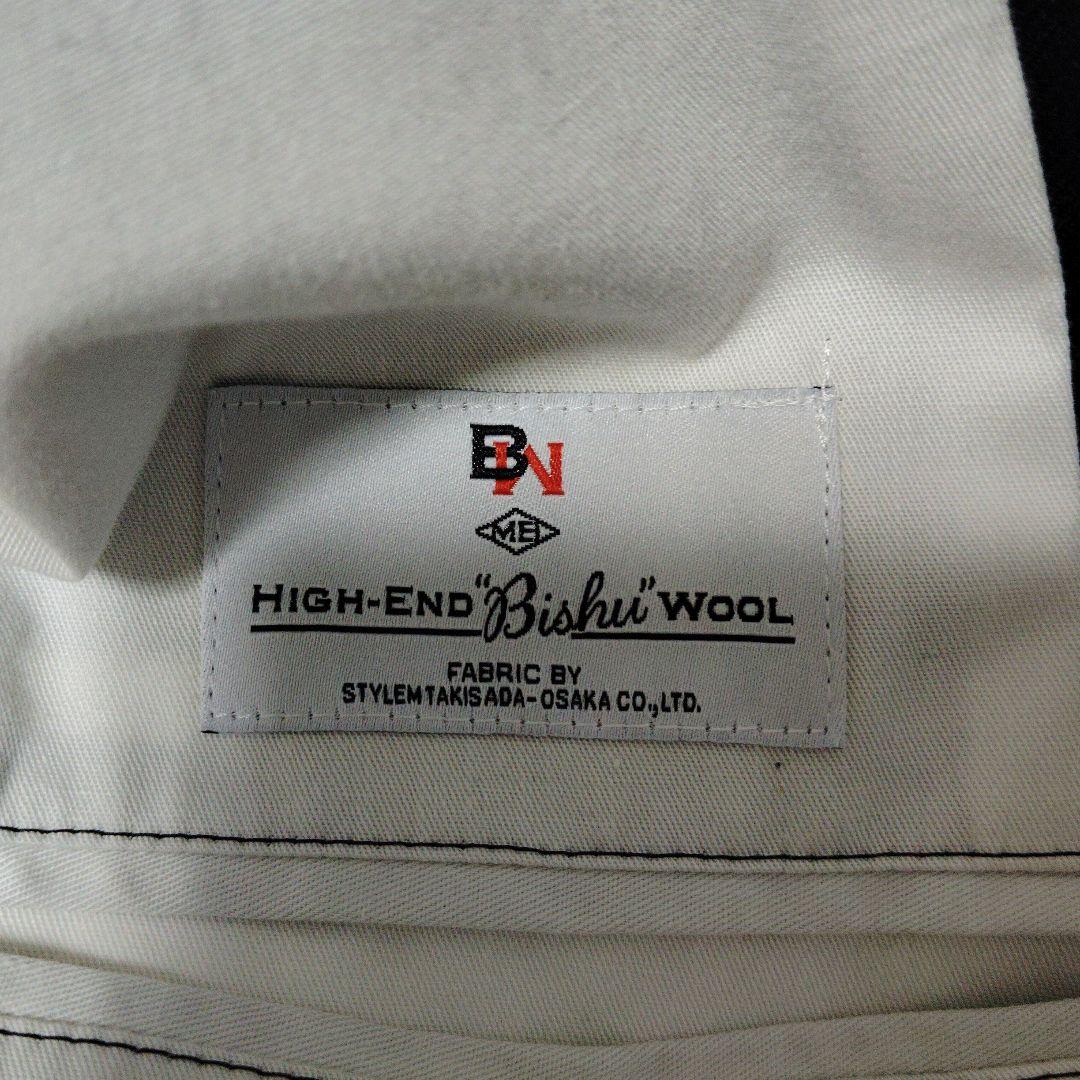 MBハイエンド尾州ウールクラシックノーカラージャケット