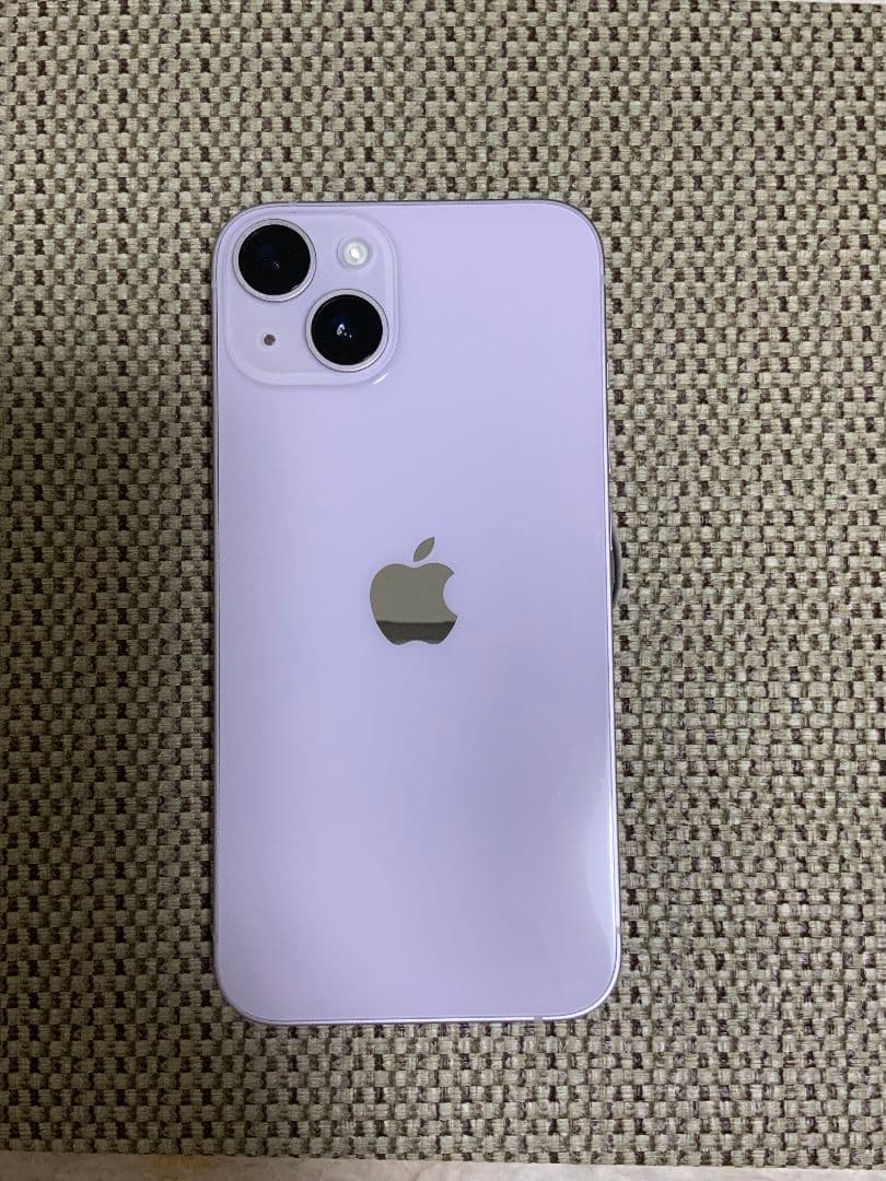 【美品】iPhone14 128GB パープル SIMフリーApple