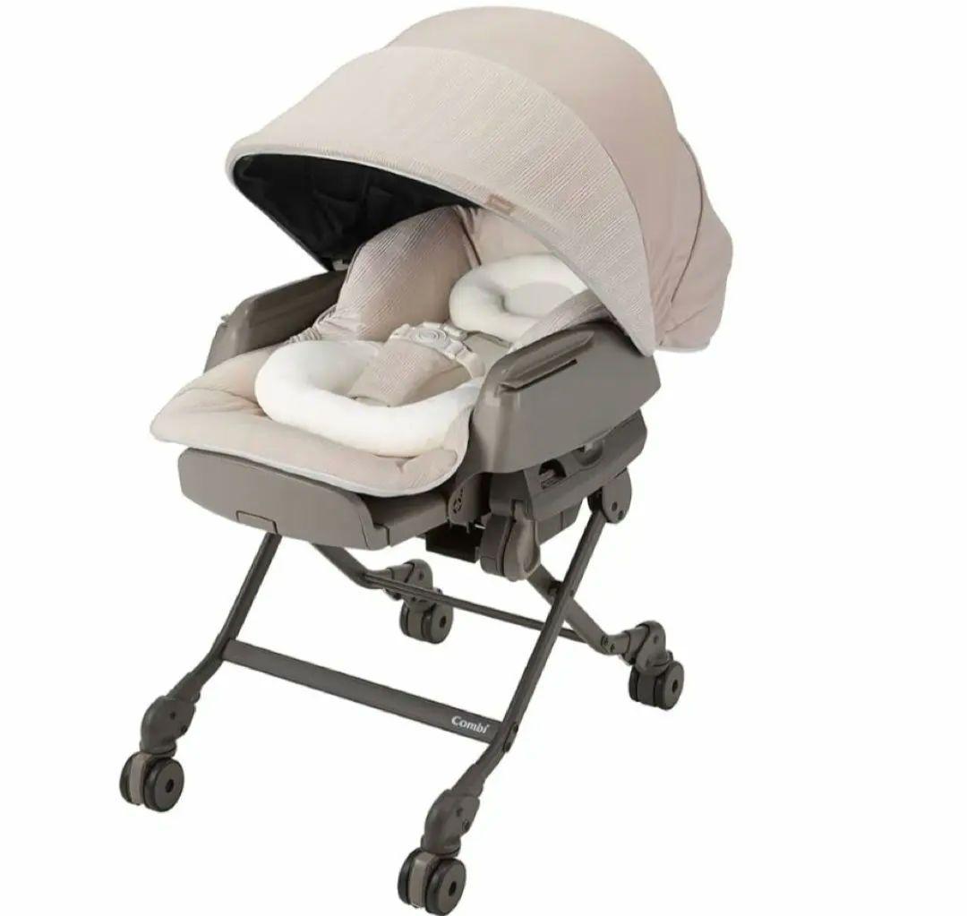 【美品】コンビ 電動ハイローチェア ネムリラ オートスイング BEDi Long