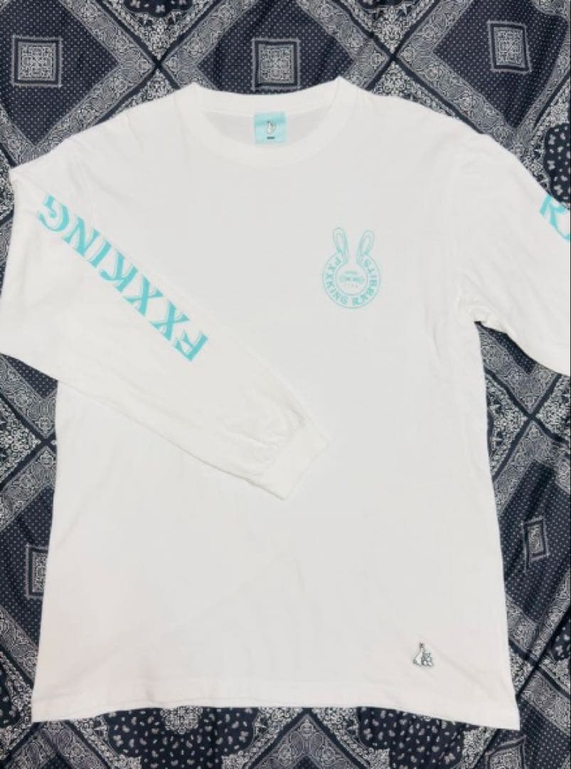 #FR2 月桃　沖縄限定カラー　クロムハーツパロディロンT（Ｌ）