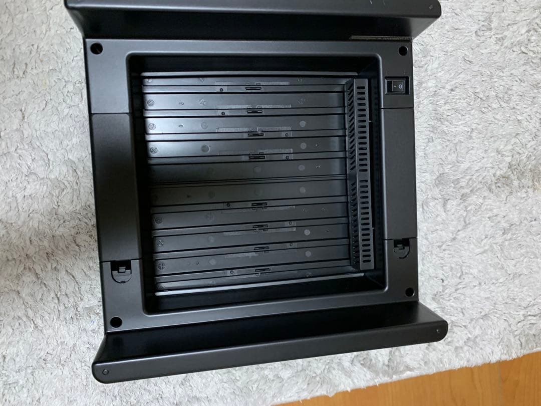 自動ゴミ箱　ZitA SQUARE（ジータスクエア）ブラック