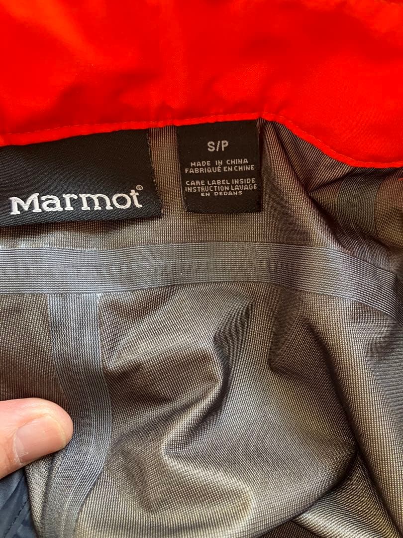 Marmot ゴアテックス　オーバーパンツ　ジッパー付き