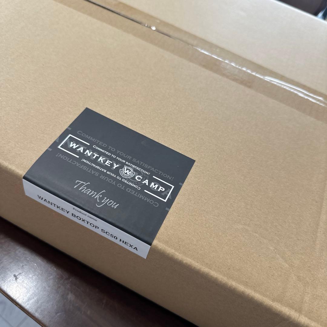 WANTKEY BOXTOP SC50 キャンプ