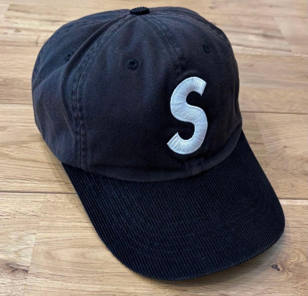 Supreme 2-Tone S Logo 6-Panel 24SS ブラック