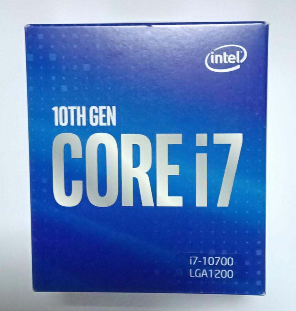 INTEL CPU CORE i7-10700 LGA 1200　BOX