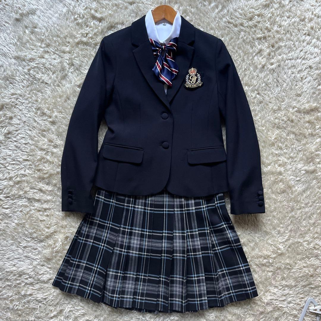 ポンポネット スーツ　ブレザー　セットアップ　受験　卒業式　卒服　150 160