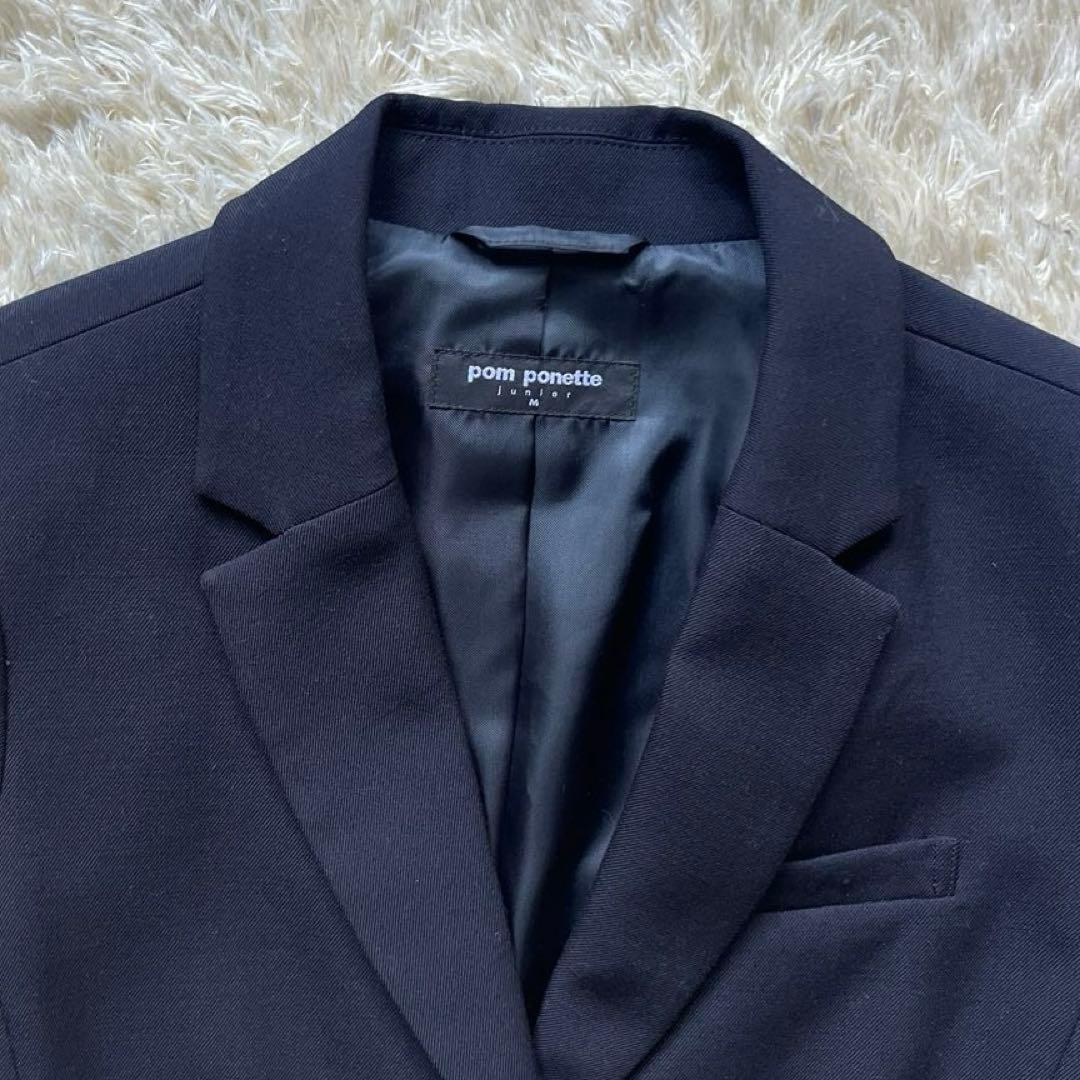 ポンポネット スーツ　ブレザー　セットアップ　受験　卒業式　卒服　150 160