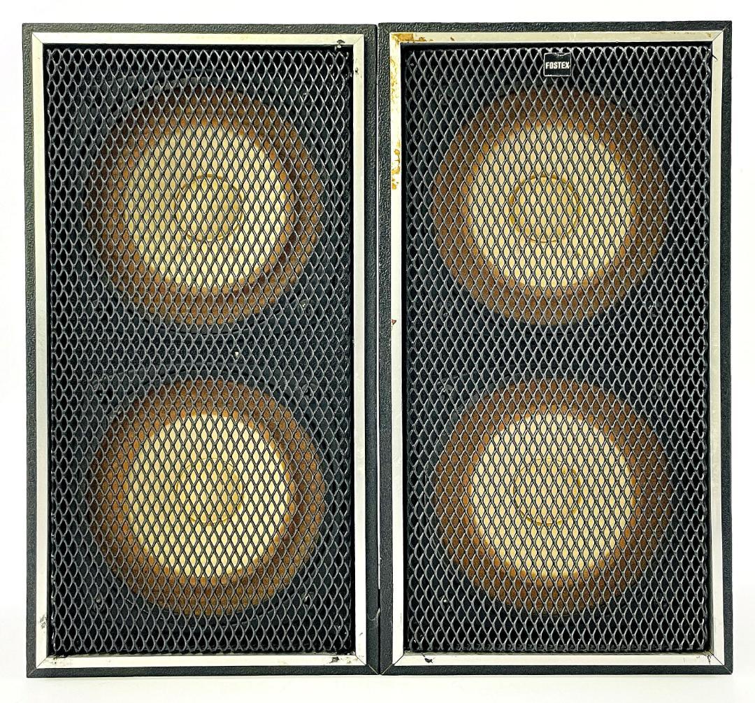 FOSTEX FE103 スピーカー ペア 1台約25×13.5×14.5cm