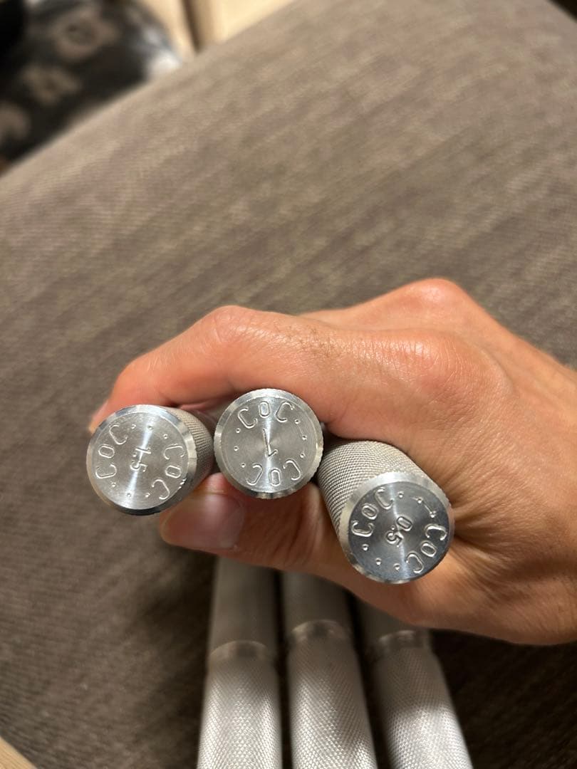 CoC グリッパー 0.5 1.0 1.5 3本セット 握力