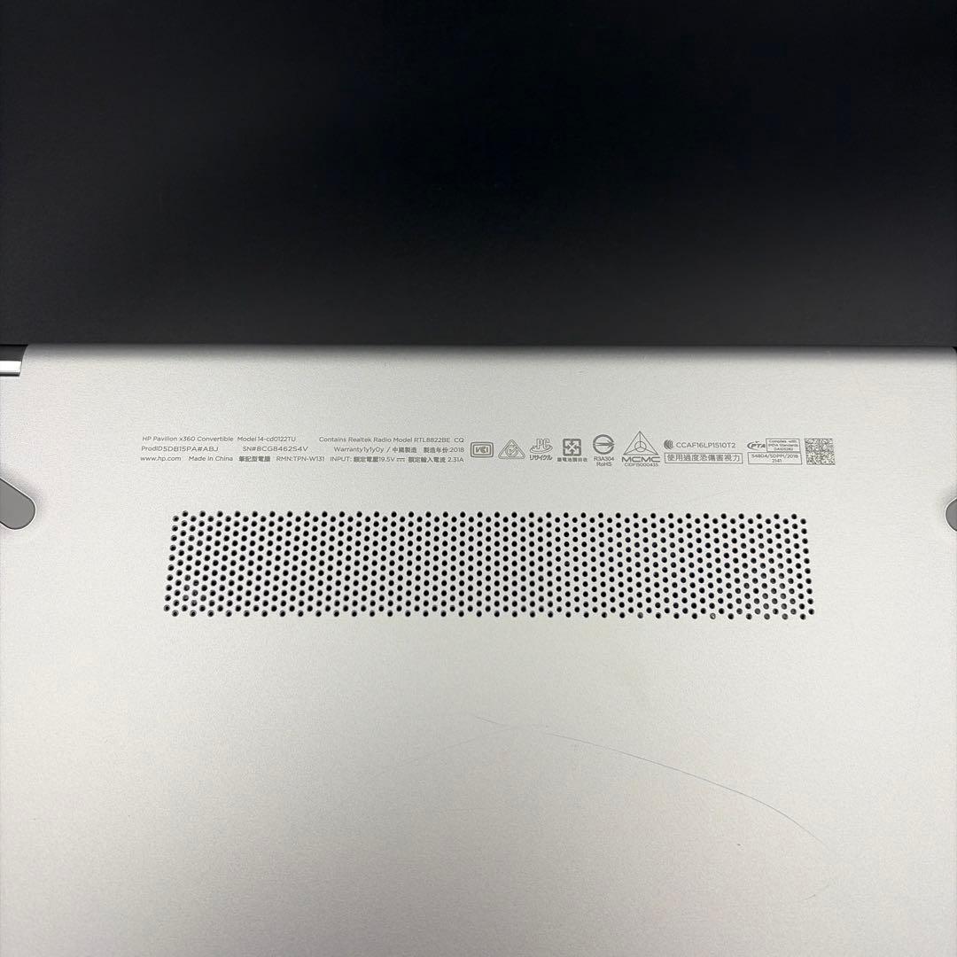 HP Pavilion x360 タッチパネル タブレット ノートPC