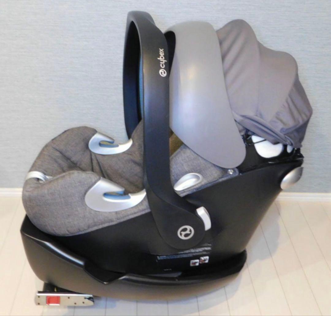早い者勝ち値下CYBEX aton Q + BACE Q-FIXシートアダプタ